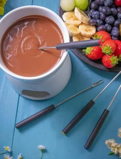 cilio Stekpannor & Kokkärl|Chocolate fondue with 6 pieces - Fonduegrytor