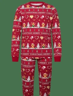 Happy Seasons Christmas Cookie Pyjamas Red - Pyjamas| Pyjamas