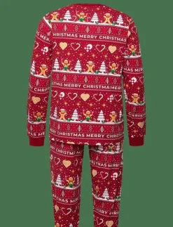 Happy Seasons Christmas Cookie Pyjamas Red - Pyjamas| Pyjamas