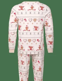 Happy Seasons Christmas cookie pyjamas beige - Pyjamas| Pyjamas