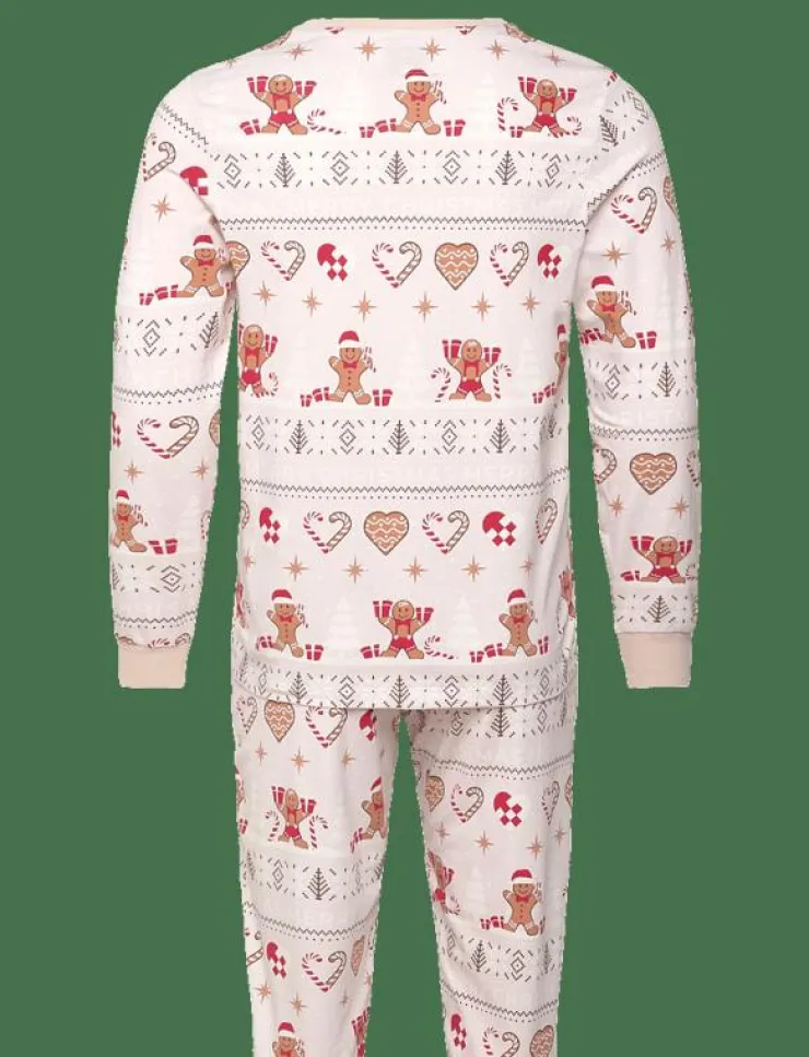 Happy Seasons Christmas cookie pyjamas beige - Pyjamas| Pyjamas