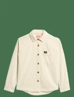 Kvinnor Superdry Overshirts|CHUNKY CORD OVERSHIRT - Overshirts