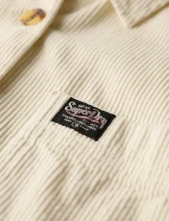 Kvinnor Superdry Overshirts|CHUNKY CORD OVERSHIRT - Overshirts