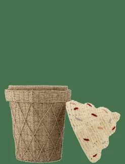 Bloomingville Cillie Basket w/Lid - Förvaringskorgar|Barn Inredning|Inredning