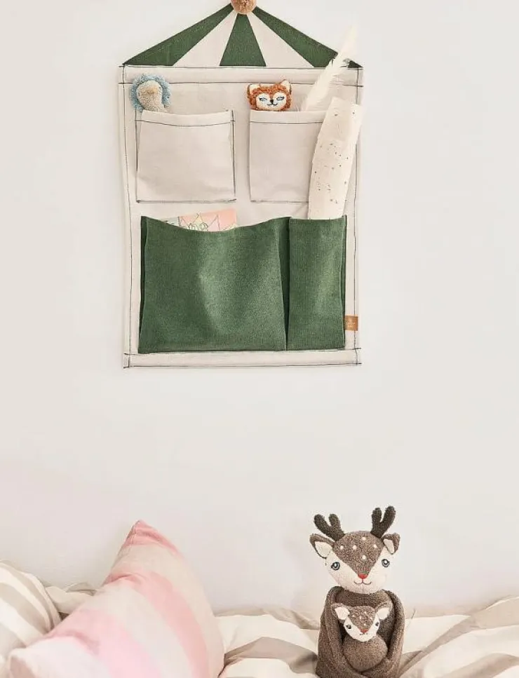 OYOY MINI Circus Wall Storage 2 - Krokar och galgar|Barn Inredning|Inredning