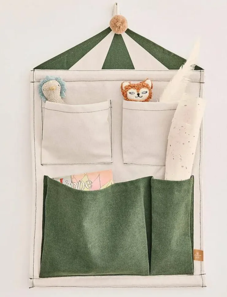 OYOY MINI Circus Wall Storage 2 - Krokar och galgar|Barn Inredning|Inredning