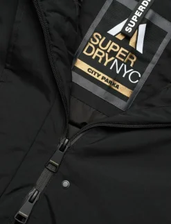 Superdry CITY FISHTAIL PADDED PARKA - Parkasjackor|Kvinnor Jackor & Kappor