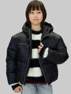 Calvin Klein CK LOGO AOP PUFFER JACKET - Dunjackor & fodrade jackor|Barn Jackor