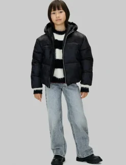 Calvin Klein CK LOGO AOP PUFFER JACKET - Dunjackor & fodrade jackor|Barn Jackor