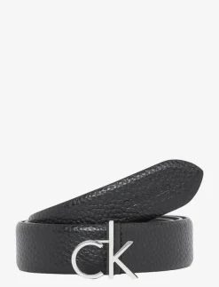 Kvinnor Calvin Klein Bälten|CK LOGO BUCKLE BELT 3.0_PBL - Skärp