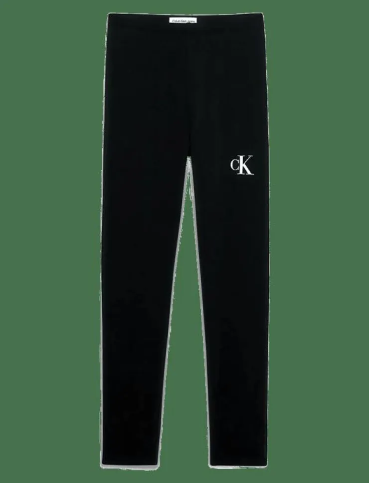 Barn Calvin Klein Basplagg|Nederdelar|CK LOGO LEGGING - Leggings