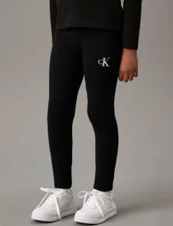 Barn Calvin Klein Basplagg|Nederdelar|CK LOGO LEGGING - Leggings