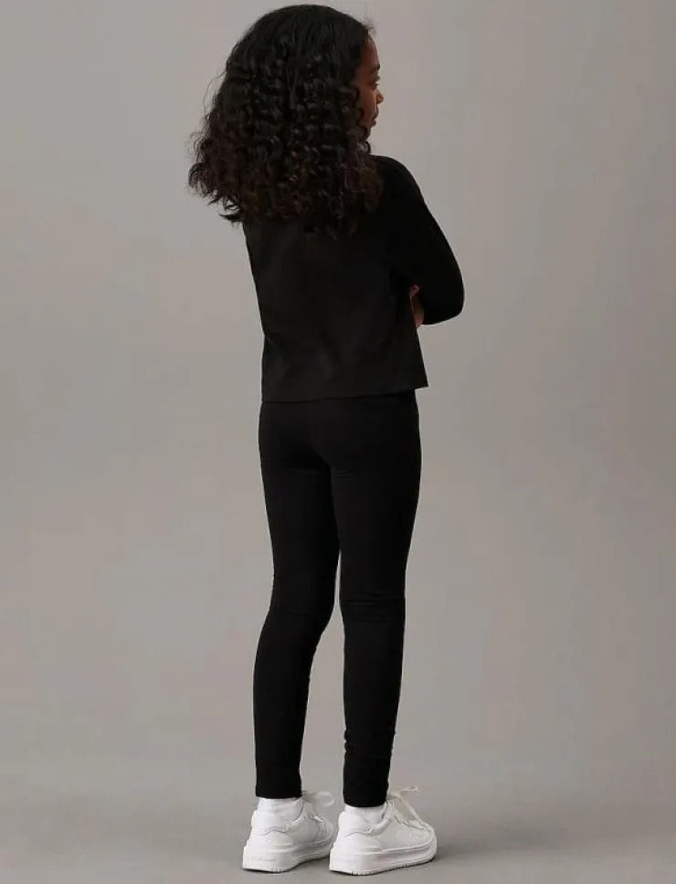 Barn Calvin Klein Basplagg|Nederdelar|CK LOGO LEGGING - Leggings