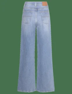 Tommy Jeans CLAIRE HR WD BI0112 CO - Vida byxor|Kvinnor Denimkläder|Jeans