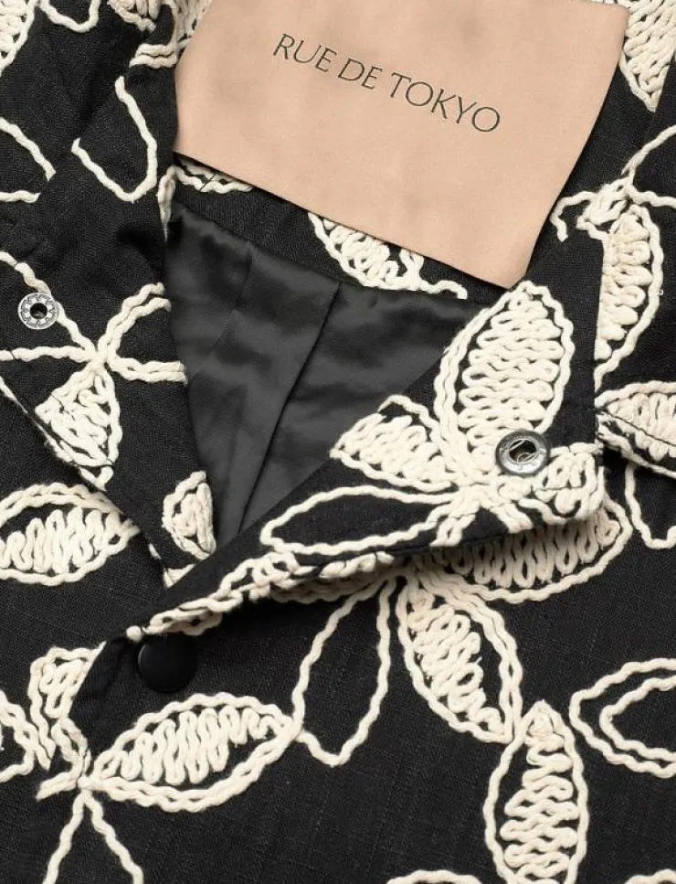 Rue de Tokyo CLANCY FLOWER TECH - Tunna jackor| Overshirts
