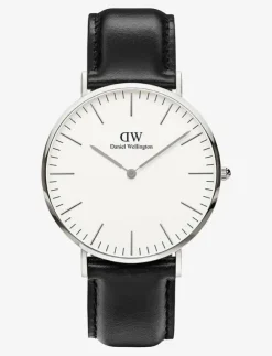 Daniel Wellington Classic 40 Sheffield S White - Analog klocka|Kvinnor Klockor|Klockor