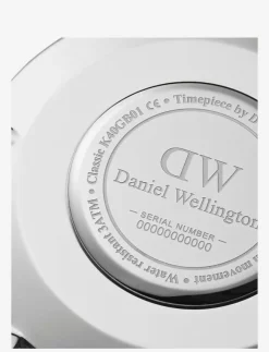 Daniel Wellington Classic 40 Sheffield S White - Analog klocka|Kvinnor Klockor|Klockor