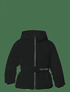 Calvin Klein CLASSIC BELTED JACKET - Dunjackor & fodrade jackor|Barn Jackor