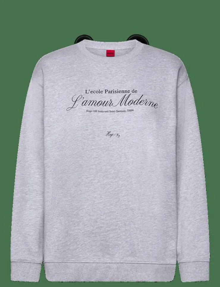 Kvinnor HUGO Sweatshirts|Classic Crew_5 - Sweatshirts