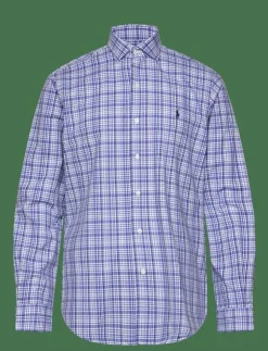 Polo Ralph Lauren Skjortor|Classic Fit Plaid Stretch Poplin Shirt - Rutiga skjortor