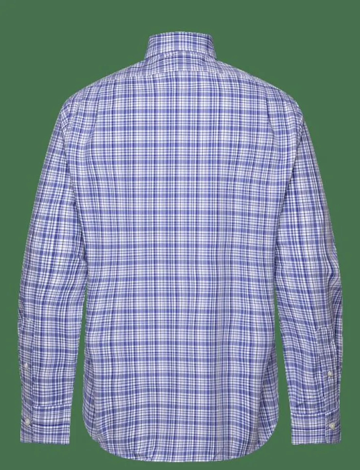 Polo Ralph Lauren Skjortor|Classic Fit Plaid Stretch Poplin Shirt - Rutiga skjortor
