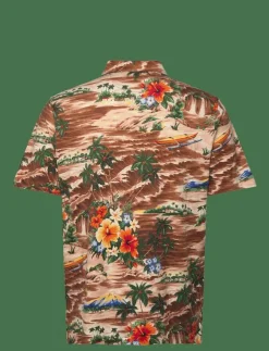 Polo Ralph Lauren Classic Fit Tropical Linen-Cotton Polo - Kortärmade pikéer| Pikéer