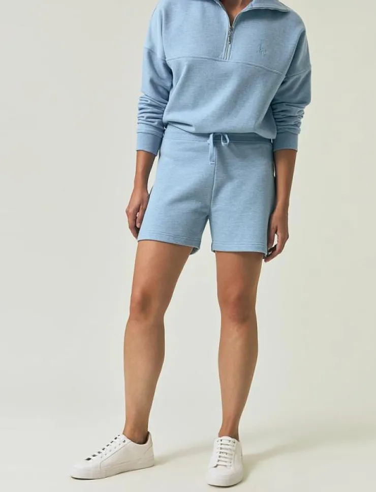Kvinnor Lexington Clothing Shorts|Classic Logo Jersey Shorts - Sweatshorts
