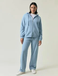 Kvinnor Lexington Clothing Sweatshirts|Classic Logo Zip Hoodie - Huvtröjor