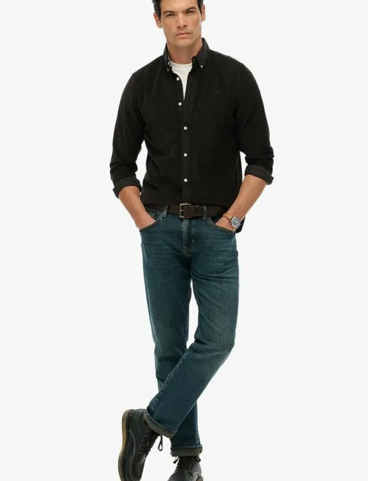 Superdry CLASSIC NEEDLE CORD SHIRT - Manchesterskjortor| Skjortor