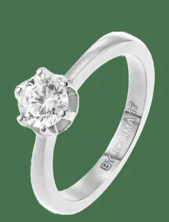 Kvinnor By Jolima Smycken|Classic solitaire stone ring - Ringar