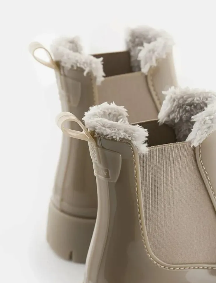 Kvinnor Lemon Jelly Gummistövlar|COLDEN - Platta ankelboots