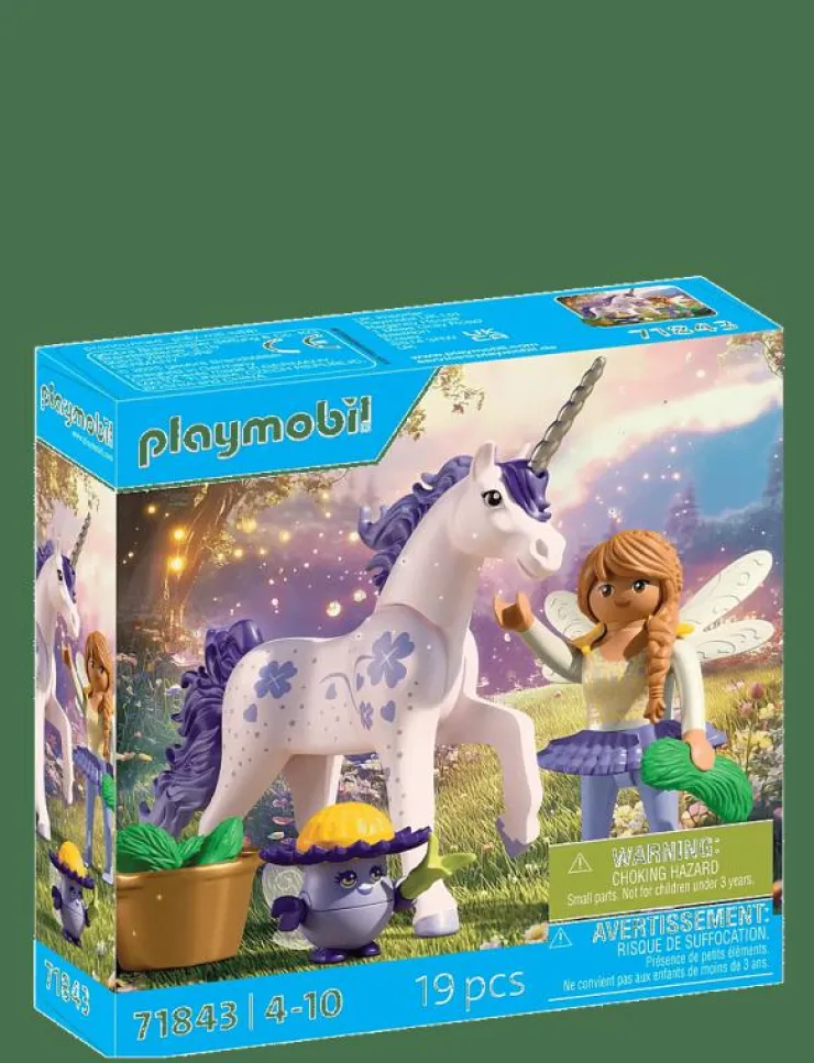 Barn PLAYMOBIL Leksaksset & Leksaksfigurer|Playmobil Leksaker|Collectible Unicorn Lucky Lave - City Life