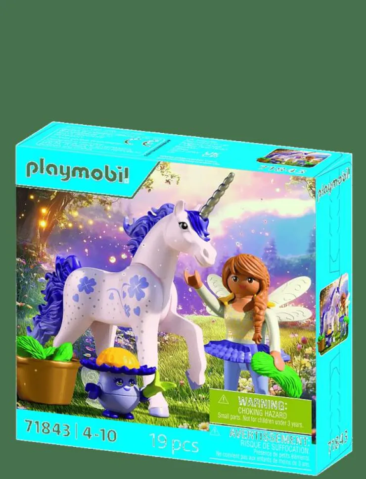 Barn PLAYMOBIL Leksaksset & Leksaksfigurer|Playmobil Leksaker|Collectible Unicorn Lucky Lave - City Life