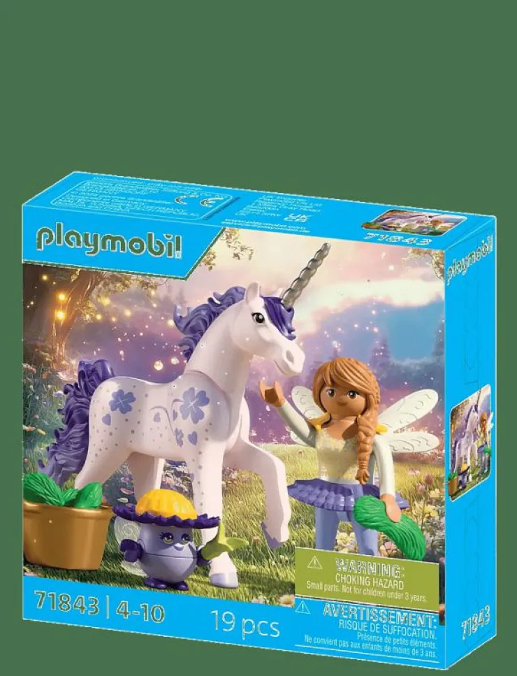 Barn PLAYMOBIL Leksaksset & Leksaksfigurer|Playmobil Leksaker|Collectible Unicorn Lucky Lave - City Life