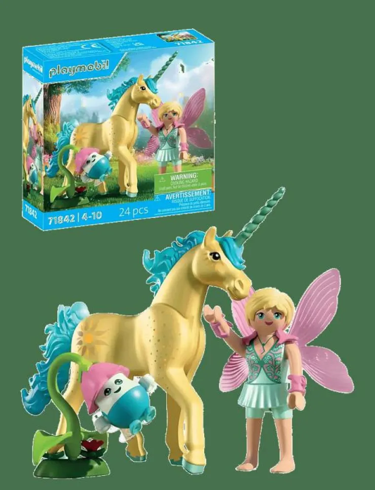 PLAYMOBIL Collectible Unicorn Sunshine B - City Life|Barn Leksaksset & Leksaksfigurer|Playmobil Leksaker