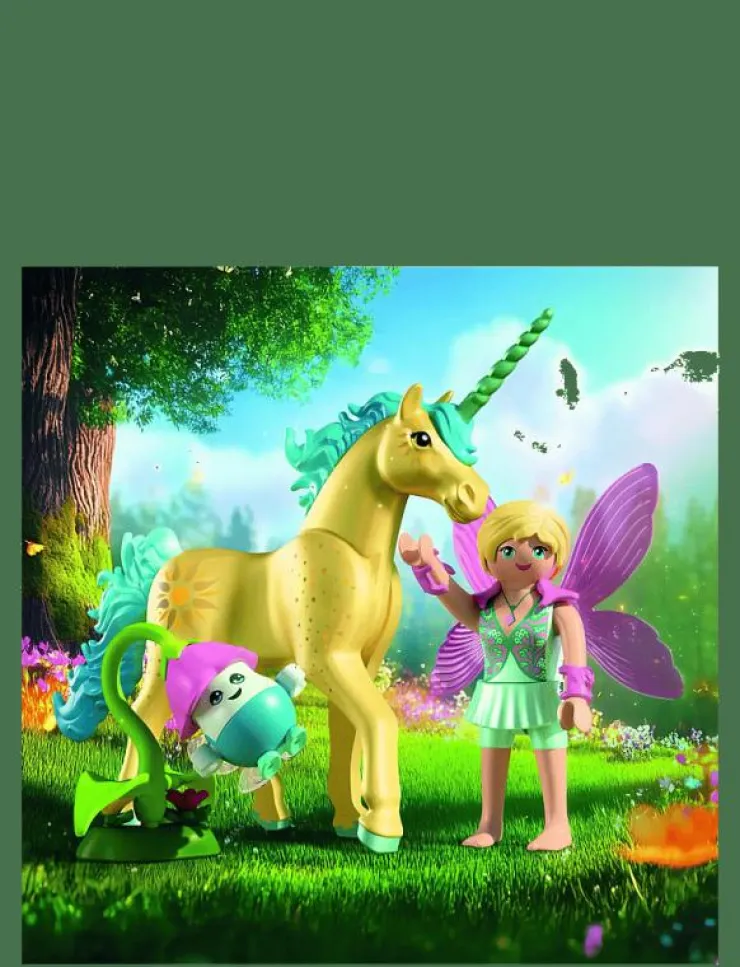 PLAYMOBIL Collectible Unicorn Sunshine B - City Life|Barn Leksaksset & Leksaksfigurer|Playmobil Leksaker