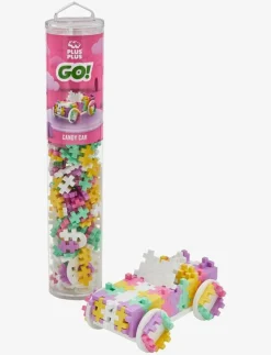 Plus-Plus Color Cars Candy 200 pcs Tube - Byggsats|Barn Klossar & Byggsatser