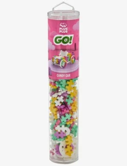 Plus-Plus Color Cars Candy 200 pcs Tube - Byggsats|Barn Klossar & Byggsatser