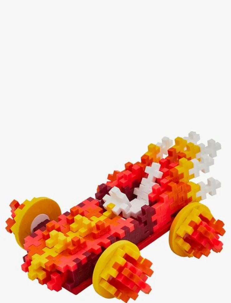 Barn Plus-Plus Klossar & Byggsatser|Color Cars Fire 200 pcs Tube - Byggsats