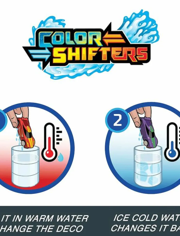 Barn Hot Wheels Leksaksfordon & Bilar|Color Shifters Colour Shifters Transforming Vehicle Toys - Leksaksfordon