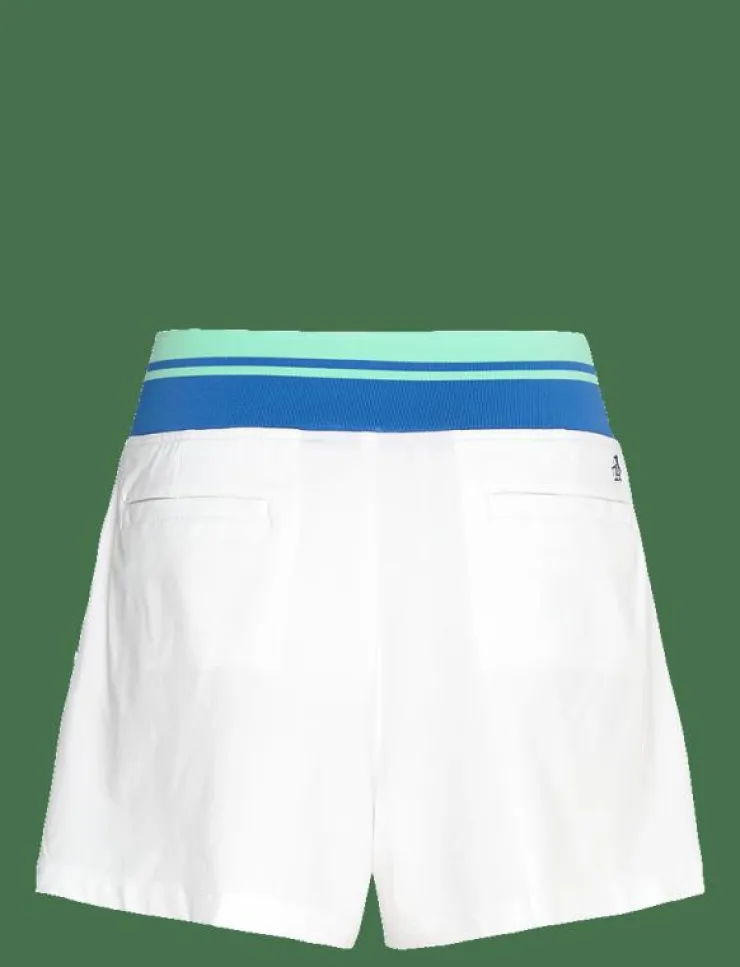 Kvinnor Original Penguin Golf Shorts|Colorblock Short W/ Rib Waistband - Träningsshorts