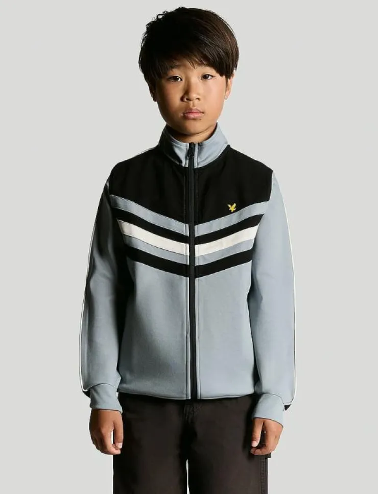 Lyle & Scott Colour Block Track Jacket - Sweatshirts|Barn Överdelar