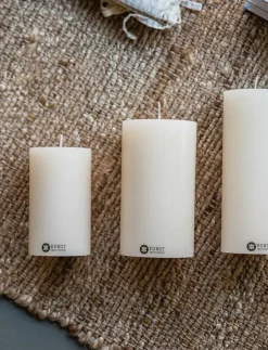 Kunstindustrien Ljus|Coloured Handcrafted pillar Candle - Blockljus