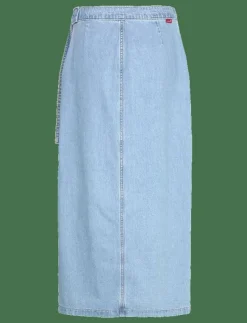 Levi's® COLUMN WRAP SKIRT WRAPPED IN B - Midi kjolar|Kvinnor Kjolar