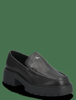 Kvinnor Calvin Klein Loafers|COMBAT LOAFER HW LTH - Platta skor