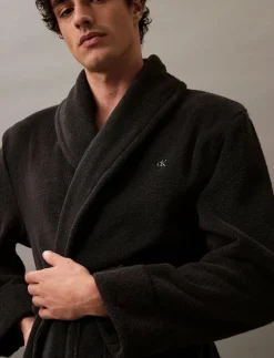Calvin Klein Morgonrockar|Morgonrockar|COMFORT FRENCH TERRY ROBE - Morgonrock