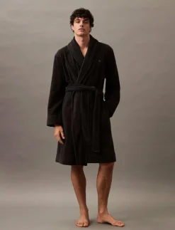 Calvin Klein Morgonrockar|Morgonrockar|COMFORT FRENCH TERRY ROBE - Morgonrock