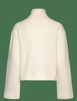 Kvinnor Casall Sweatshirts|Comfy Half Zip Sweater - Sweatshirts