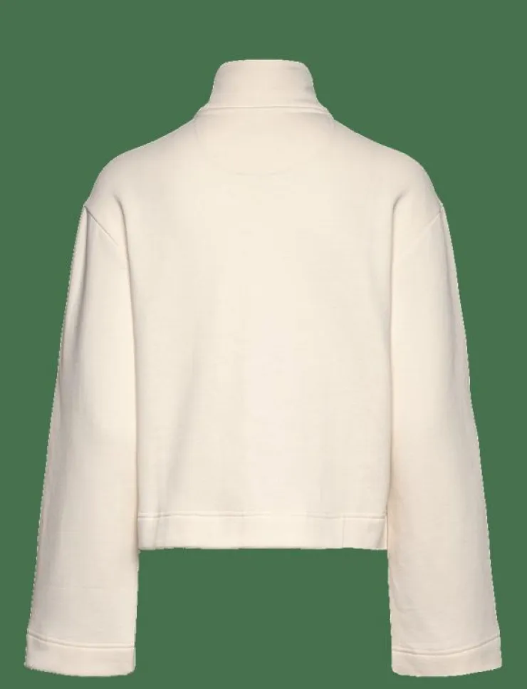 Kvinnor Casall Sweatshirts|Comfy Half Zip Sweater - Sweatshirts