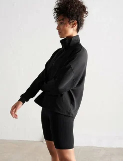 aim´n Comfy Modal Half Zip - Skjortor|Kvinnor Toppar & T-Shirts